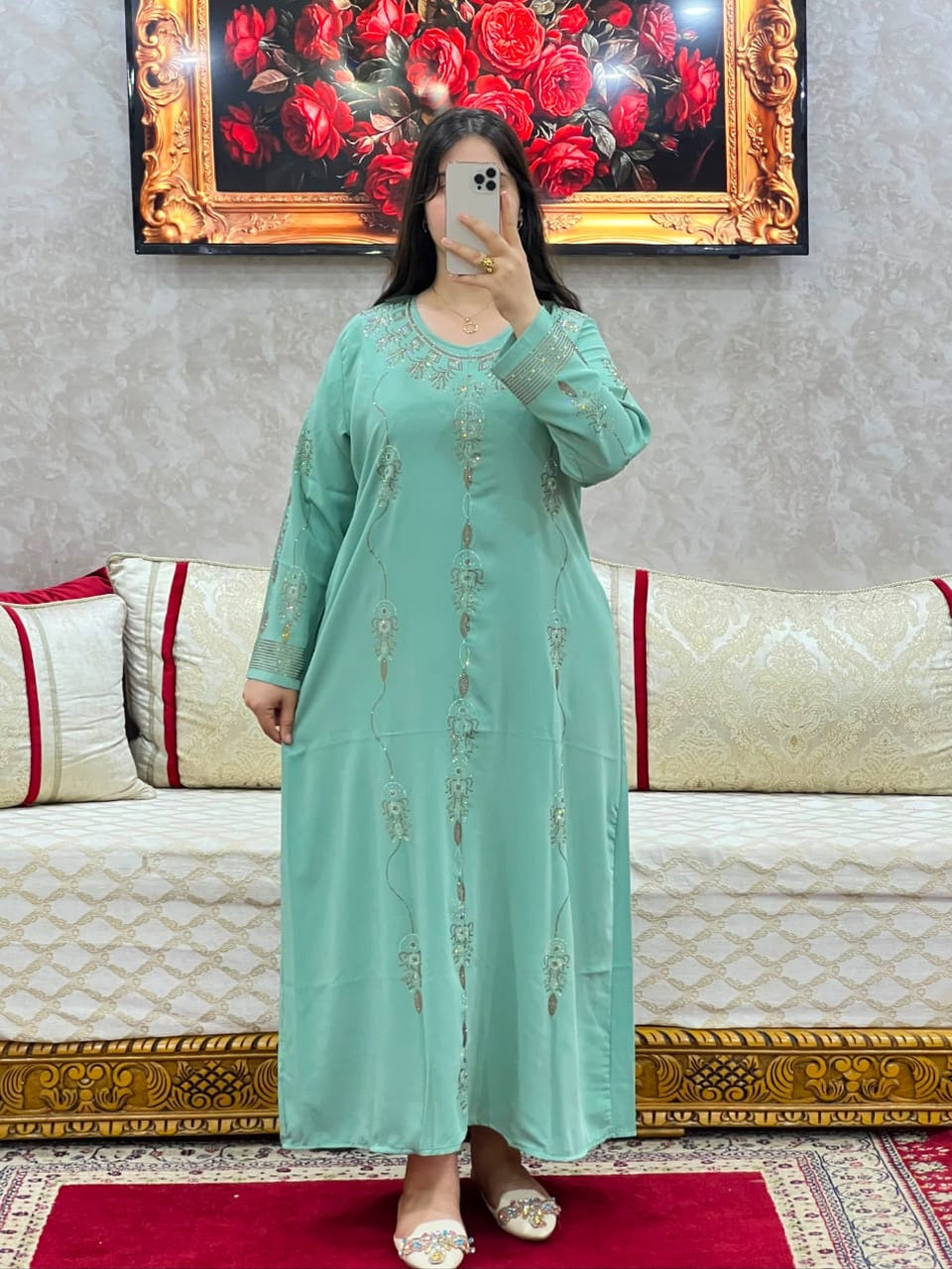 Gandora Alya – Crêpe Rosa & Strass
