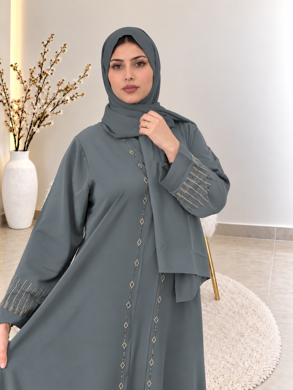 Abaya Élégance Diamant