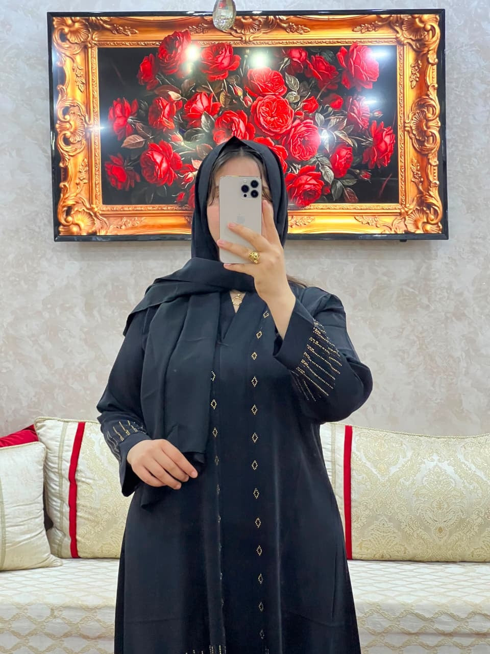 Abaya Élégance Diamant