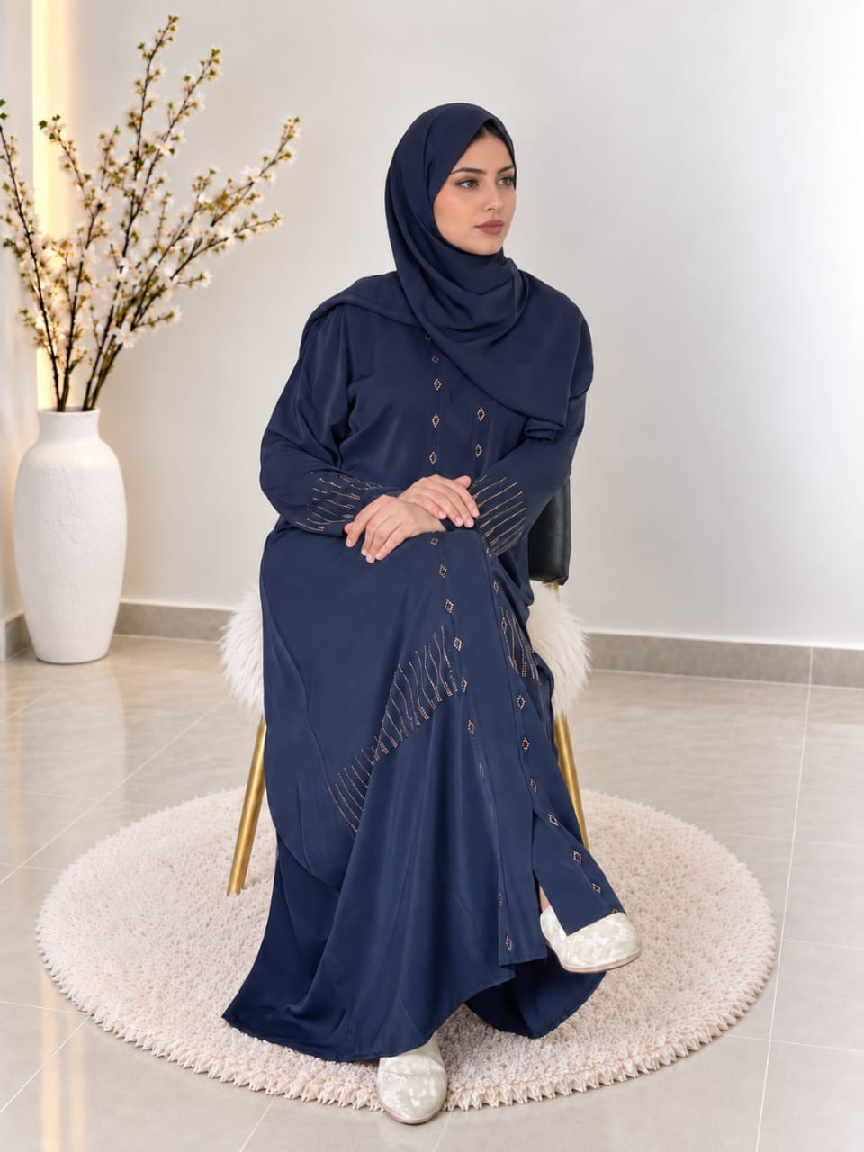 Abaya Élégance Diamant