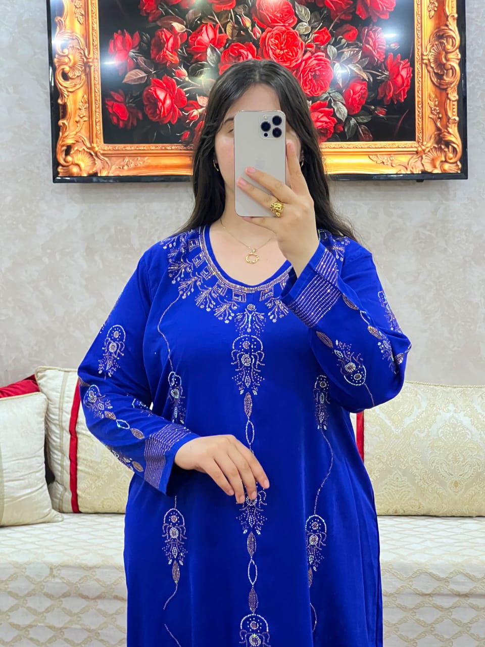 Gandora Alya – Crêpe Rosa & Strass