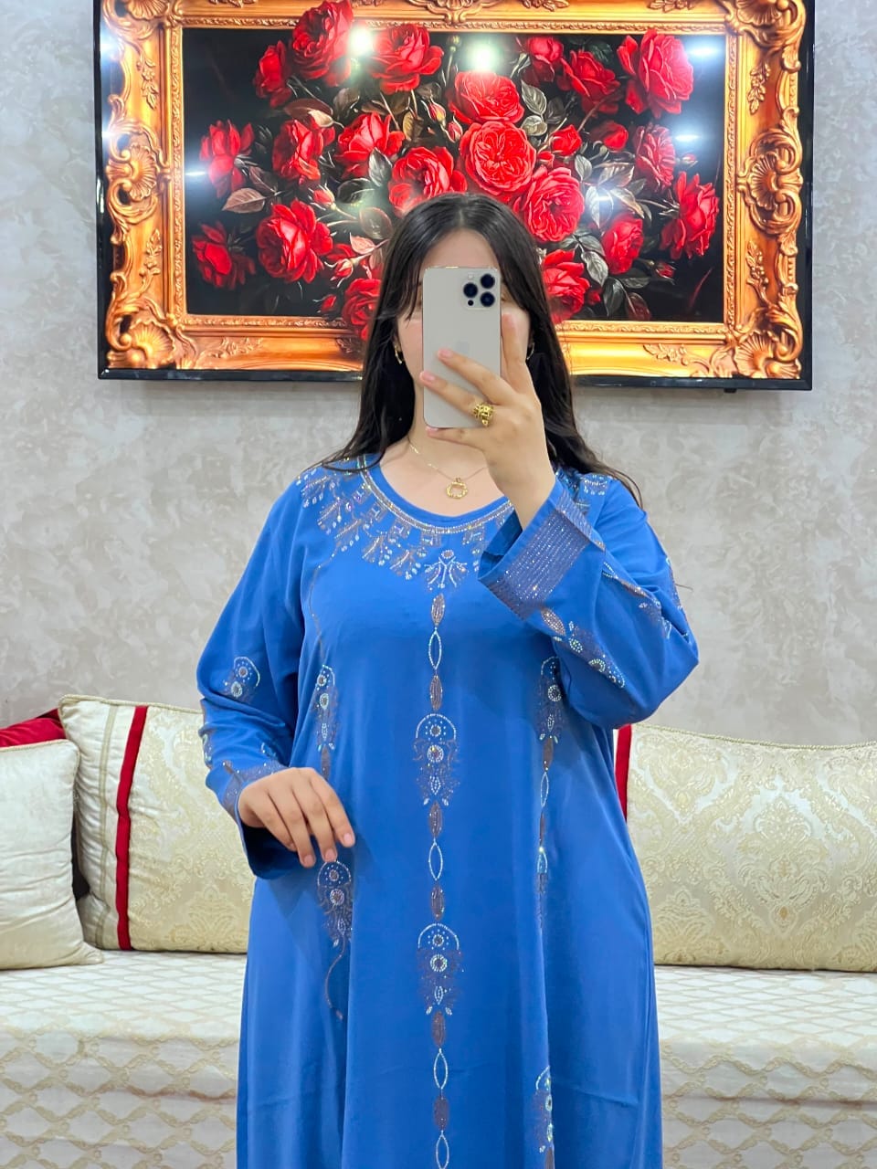 Gandora Alya – Crêpe Rosa & Strass
