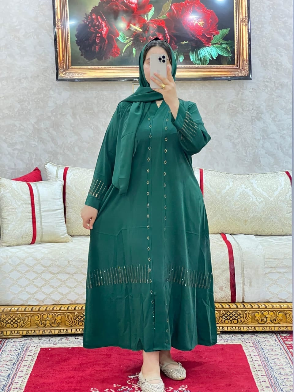 Abaya Élégance Diamant