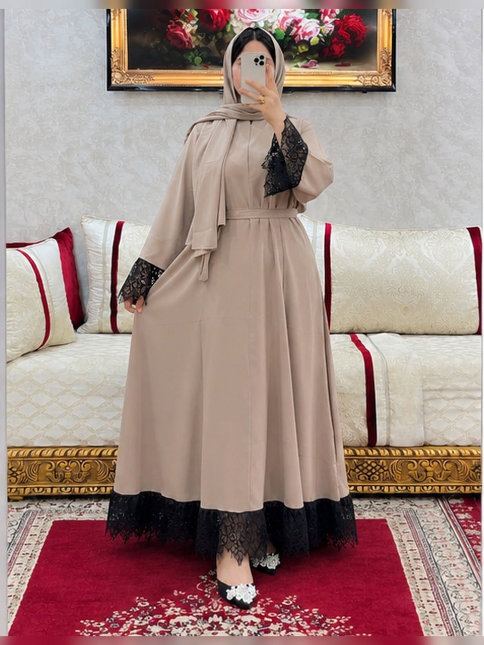 Abaya Élégance Fluide