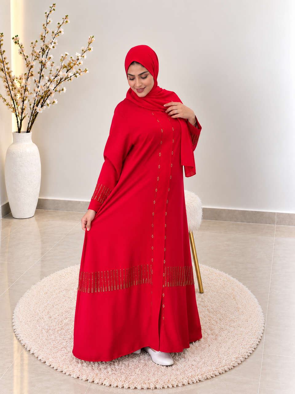 Abaya Élégance Diamant